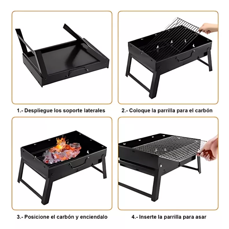 Parrillera Plegable Portátil BBQFlex